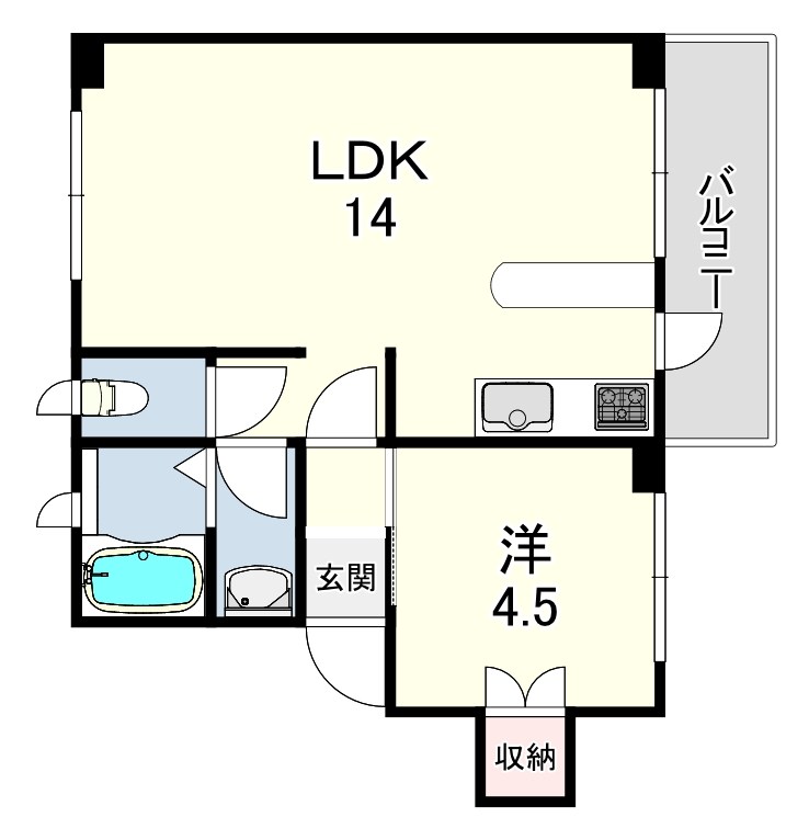 西舞子エイト 間取り