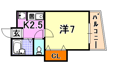 シャトル･K 間取り