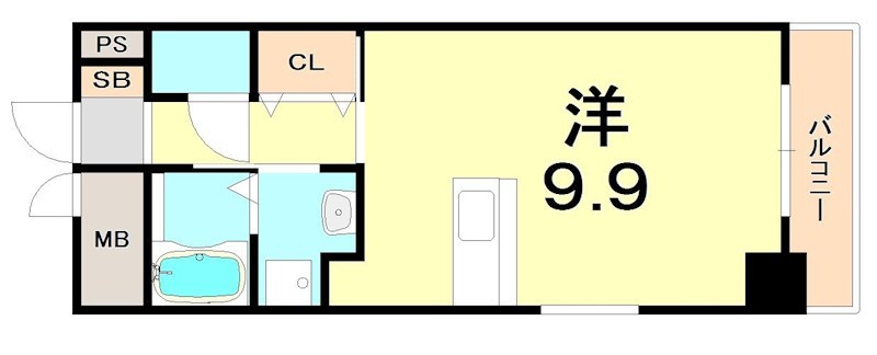 ジアコスモ神戸三宮 間取り