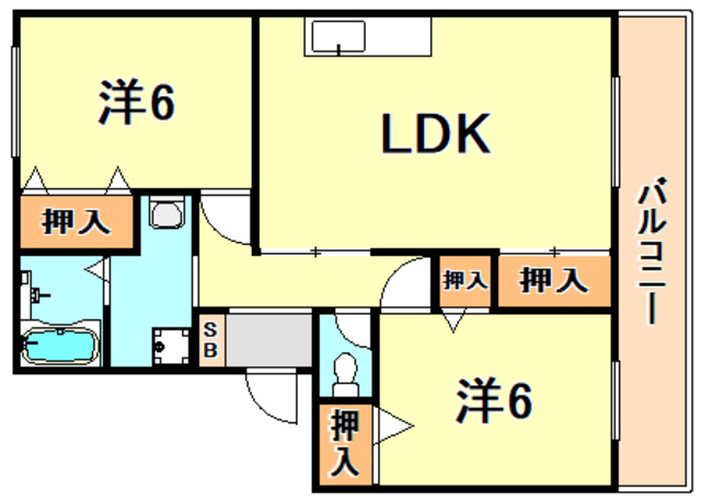 メゾン桃山台 間取り