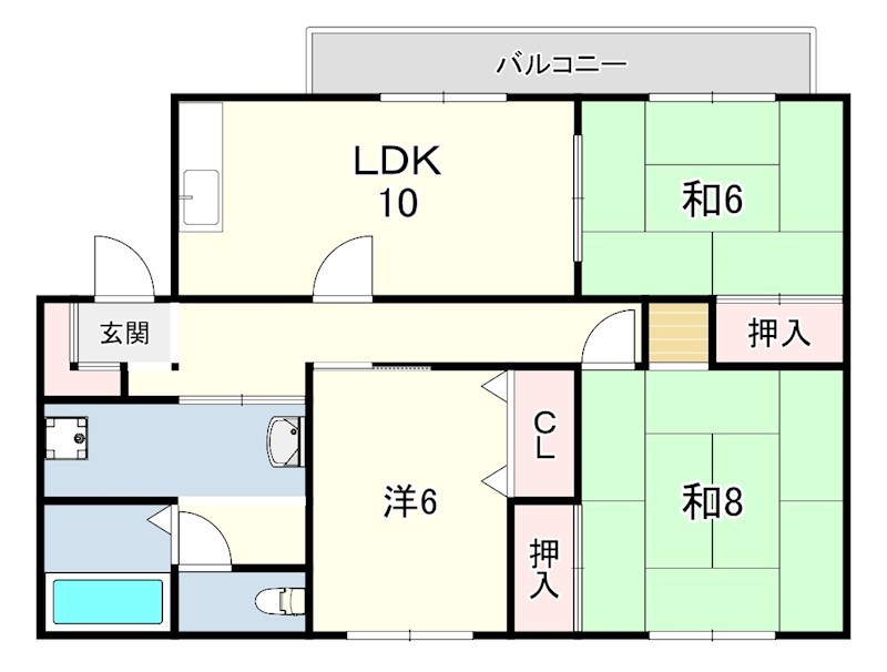 サンシャイン池上 間取り