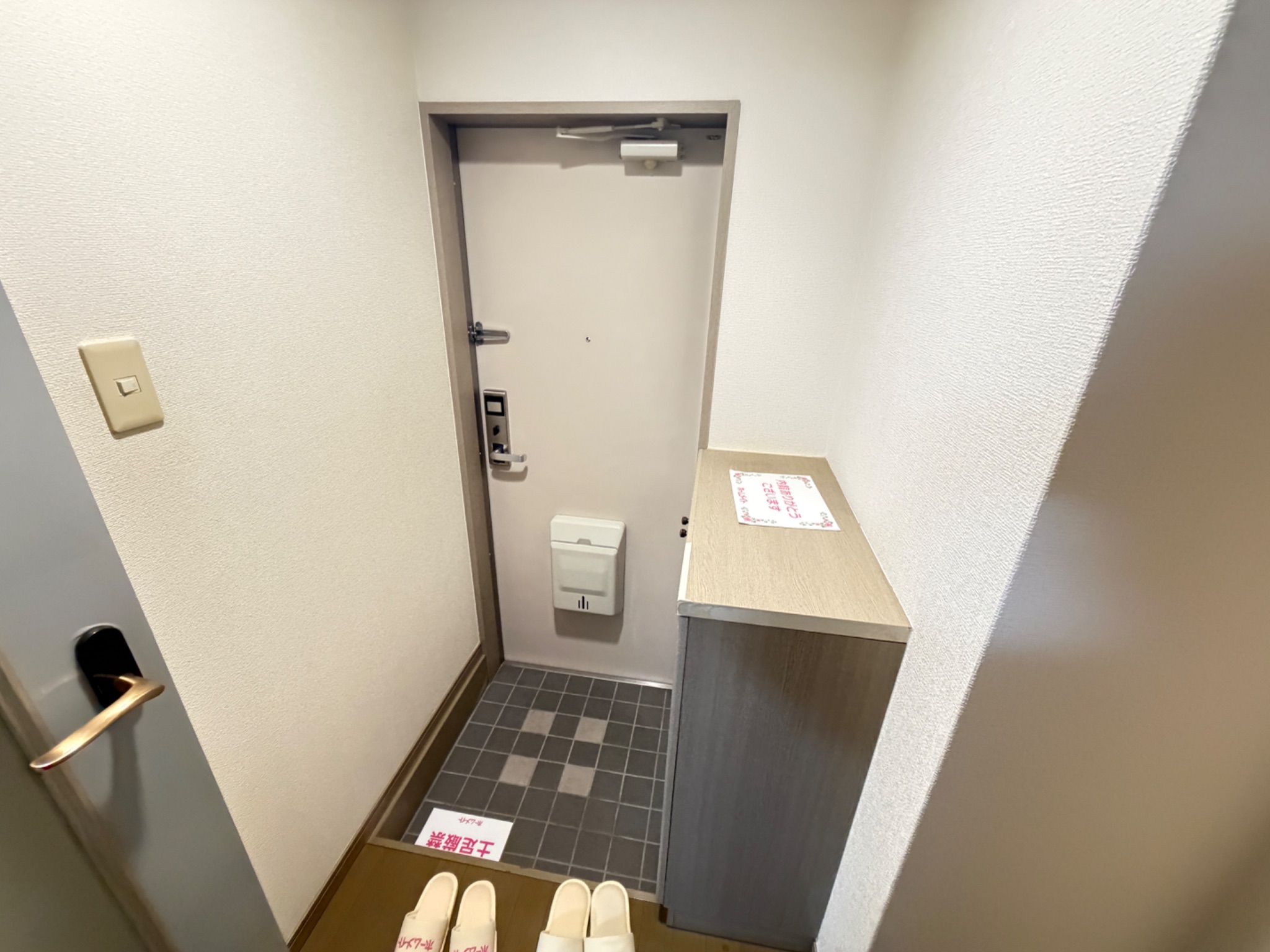 カステルB 玄関