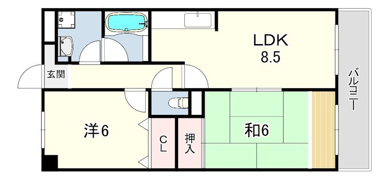 パストラル松本 間取り