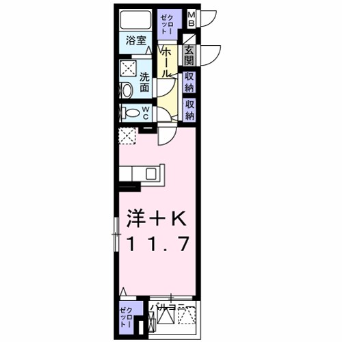 イーストブルー六番館 間取り