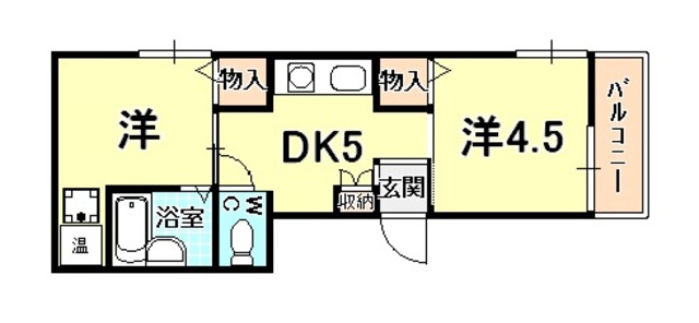 中野マンション 間取り