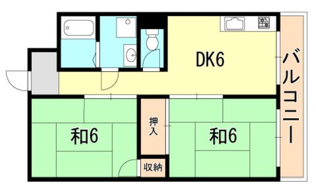 プレアール白水 間取り