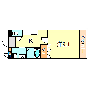 アルコバレーノ白水 間取り