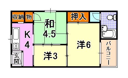 グランディア東神戸 間取り