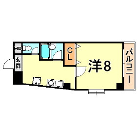 グランドハイツ上筒井 間取り