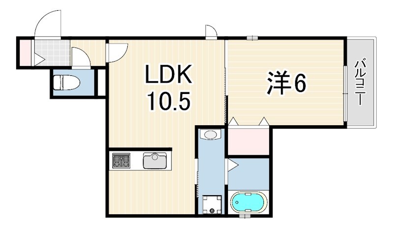 ハートリーフ瓦林 間取り