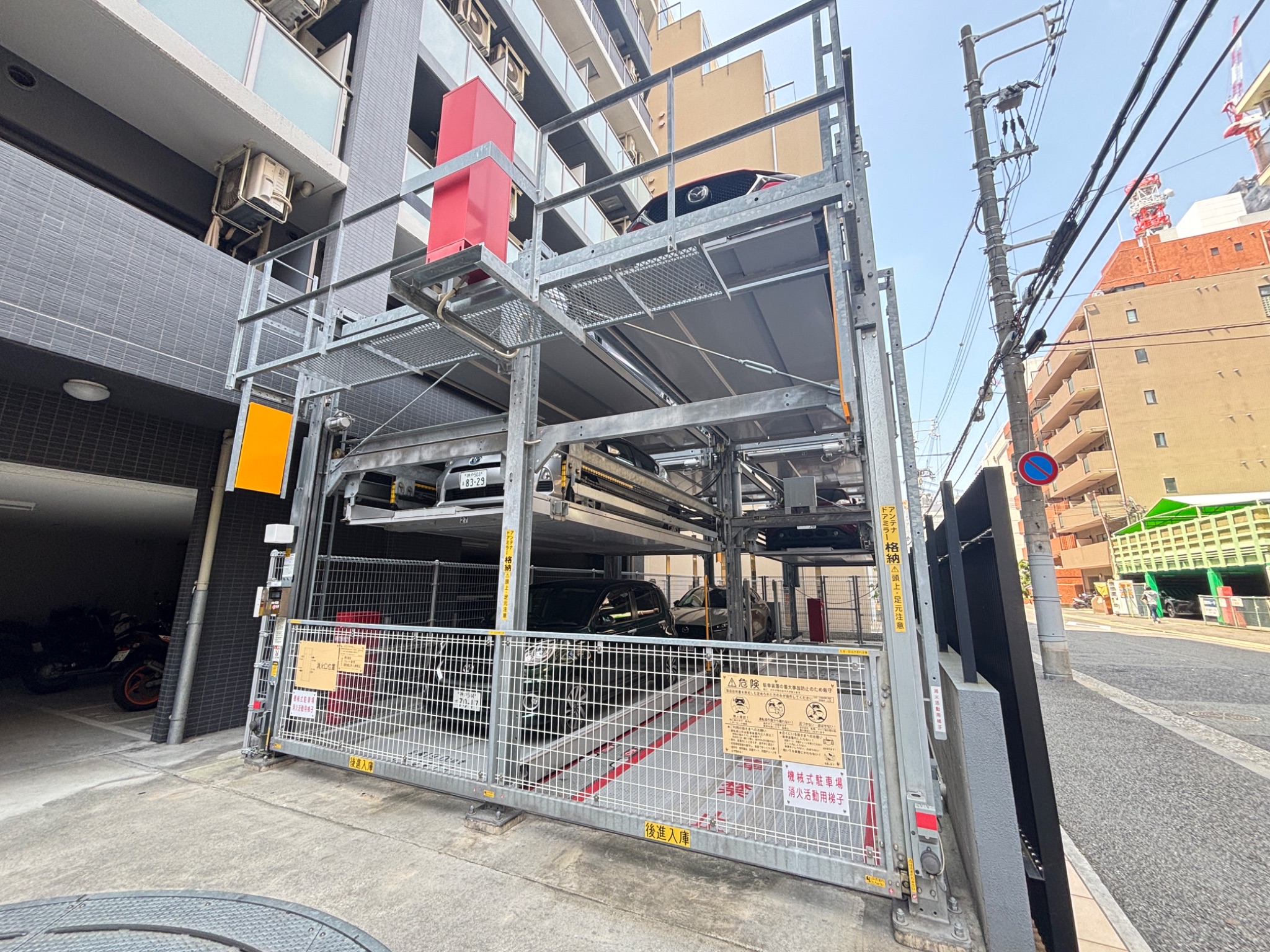 エステムプラザ神戸三宮ルクシア 駐車場