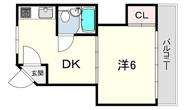 ハイツ桜ヶ丘2 間取り