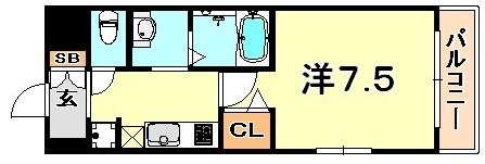 プライムライフ三宮磯上公園 間取り
