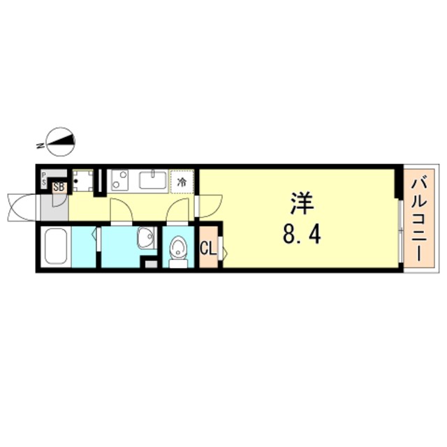 リブリ・芦原通 間取り