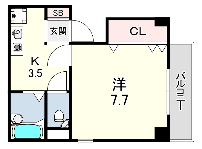 ピアシティ広島屋 間取り