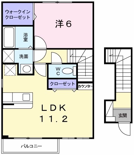 兵庫県明石市松江 間取り