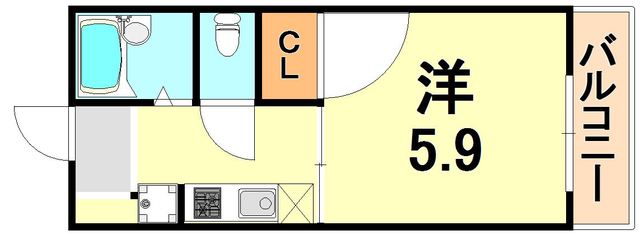 ハイツ子午線 間取り