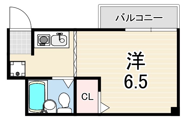 兵庫県西宮市里中町２丁目 間取り