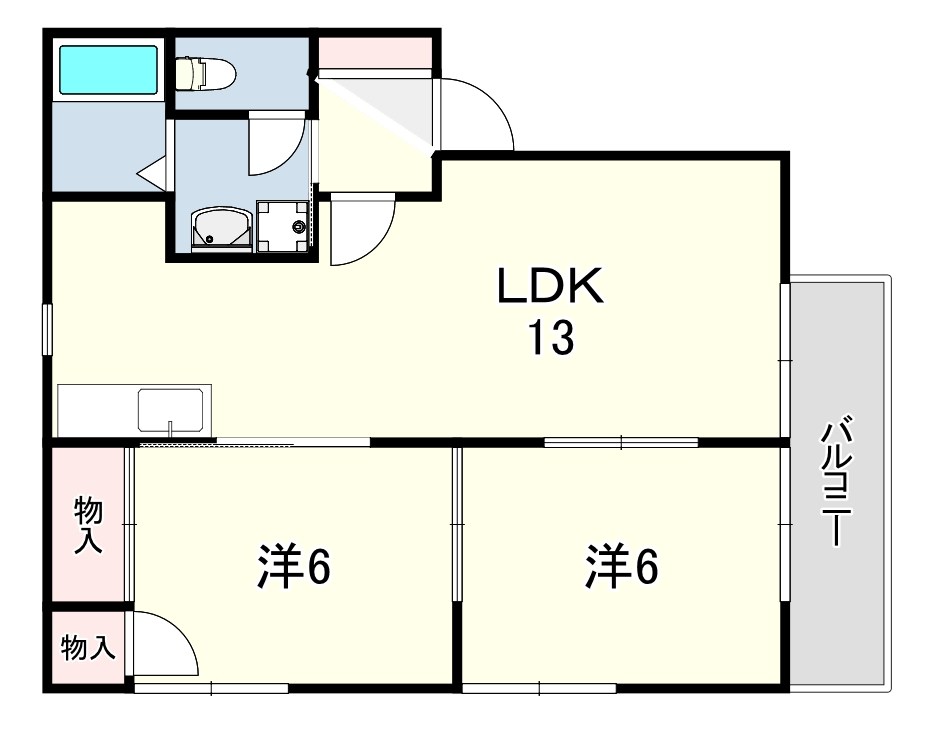 グランドライフ芦屋三条 間取り
