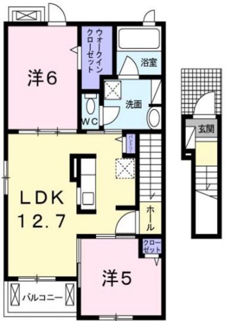 サンリット北野1 間取り