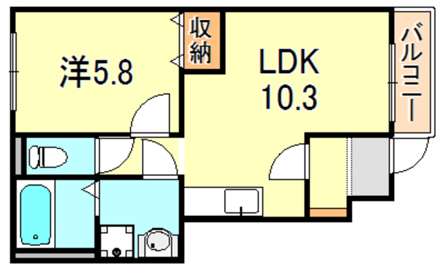 ヴィーブル東二見 間取り