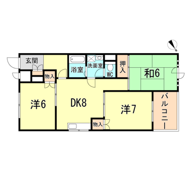 ハイツ永井 間取り