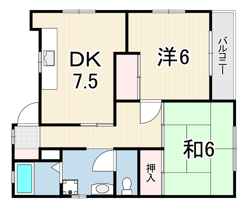 サンハイツ2 間取り