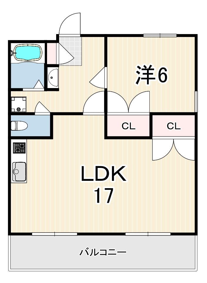 ヴィ フォレスト1 間取り