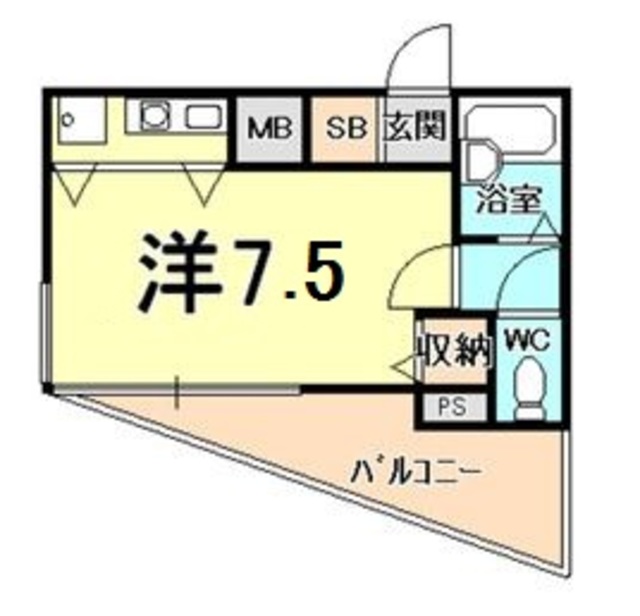 兵庫県西宮市上甲子園１丁目 間取り