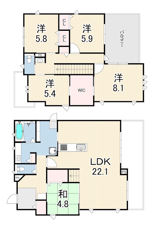 P1 間取り