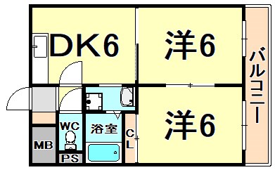 ド・ウェル瑞穂 間取り