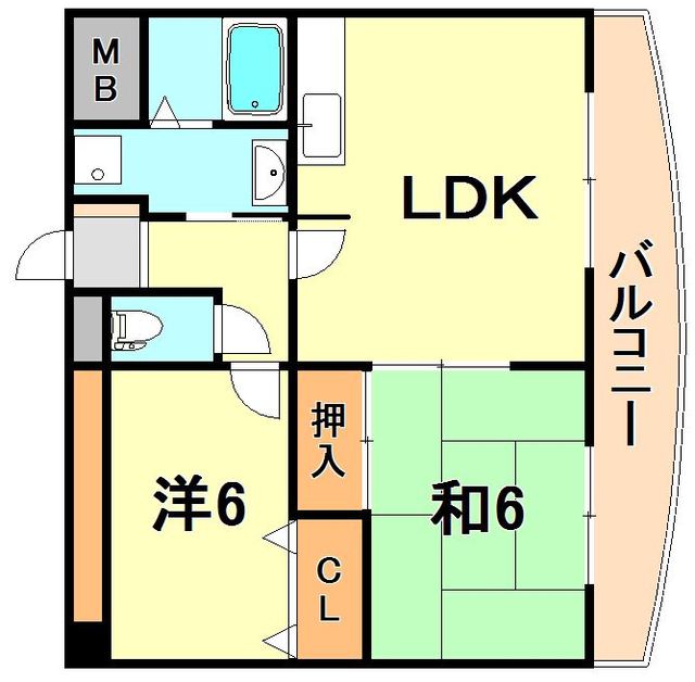 フェリスメンテ・狩口台 間取り