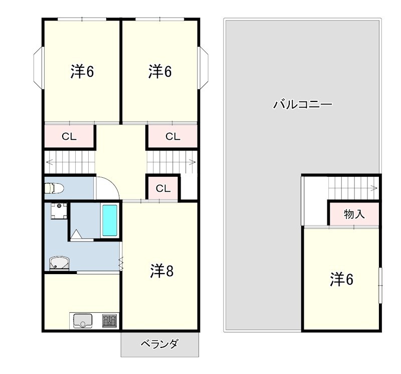 開福ビル 間取り