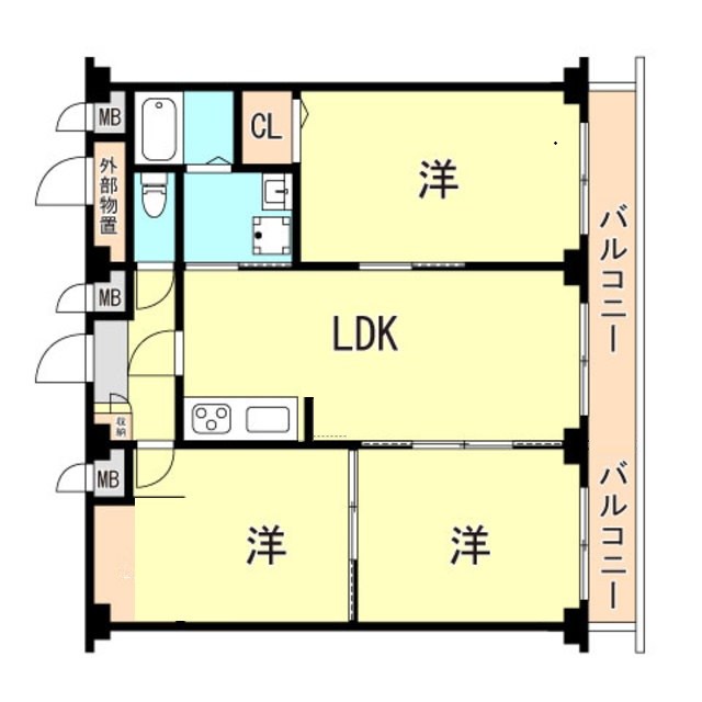 兵庫県神戸市西区池上１丁目 間取り