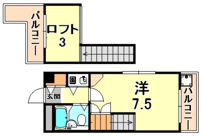 サンパレス21六甲2 間取り