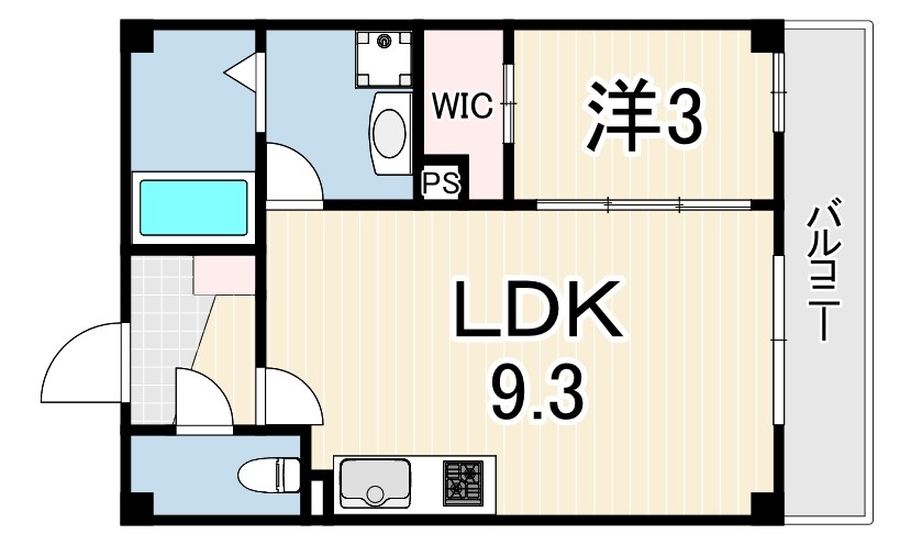 ルクス西宮北口 間取り
