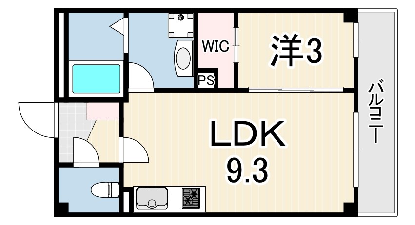 ルクス西宮北口 間取り