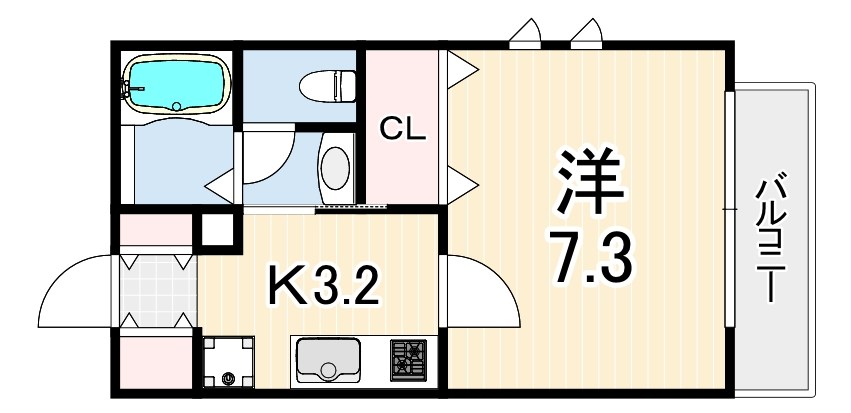 サニーヒルズ芦屋 間取り