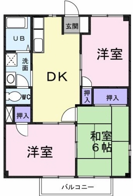 ハイツオリーブ 間取り