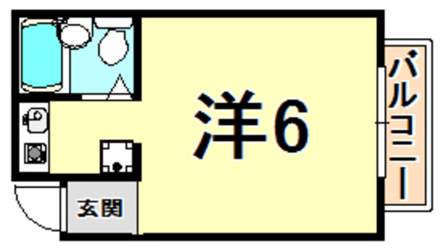 ダイドーメゾン西宮北口 間取り