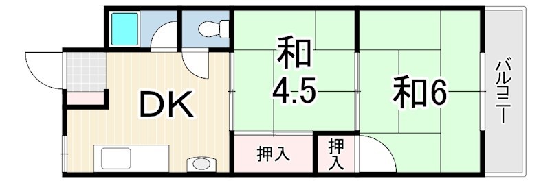 モリノブハイツ 間取り