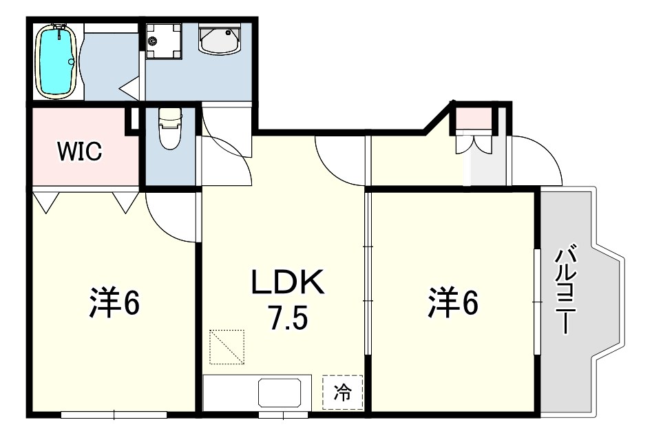 ルマージュ神戸3番館 間取り