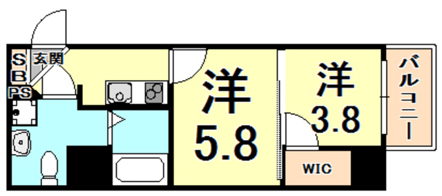 兵庫県西宮市戸田町 間取り