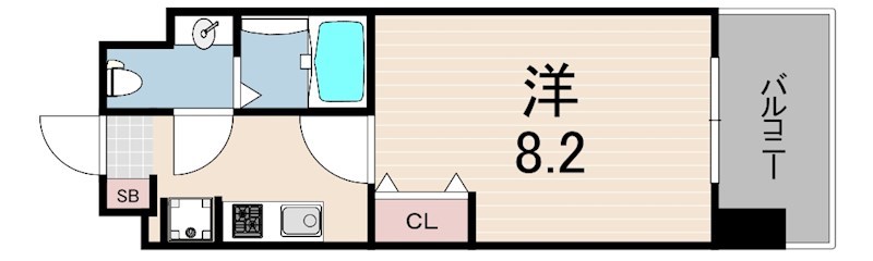 アプリーレ神戸元町 間取り