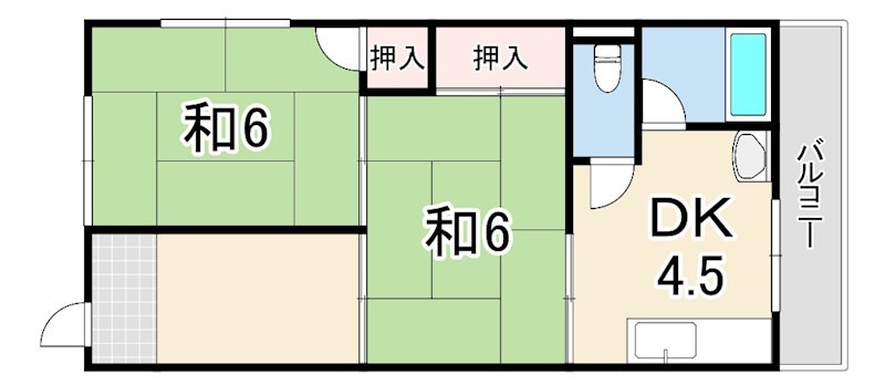 道本グリーンハウス 間取り