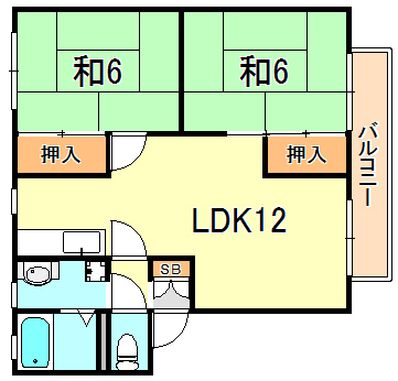 メルヴィルA棟 間取り