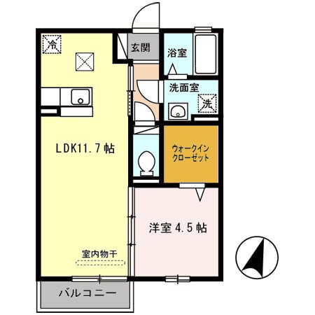 ウェルフェア魚崎 間取り