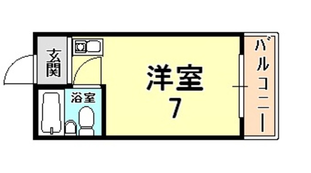 ダイドーメゾン御影2 間取り