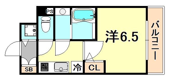 S-RESIDENCE神戸元町 間取り