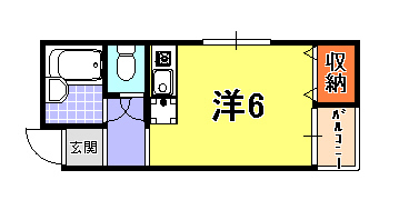 兵庫県神戸市中央区琴ノ緒町４丁目 間取り